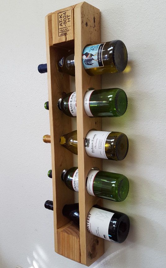 Range bouteille vin palette