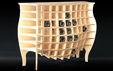 Meuble range bouteille de vin