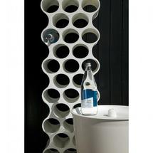 Casier bouteille design inox