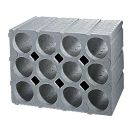 Casier bouteille vin polystyrene