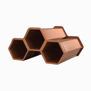 Porte bouteille plastique empilable