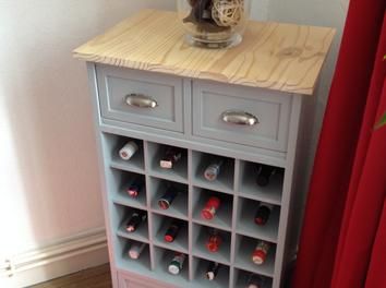 Range bouteille en polyester