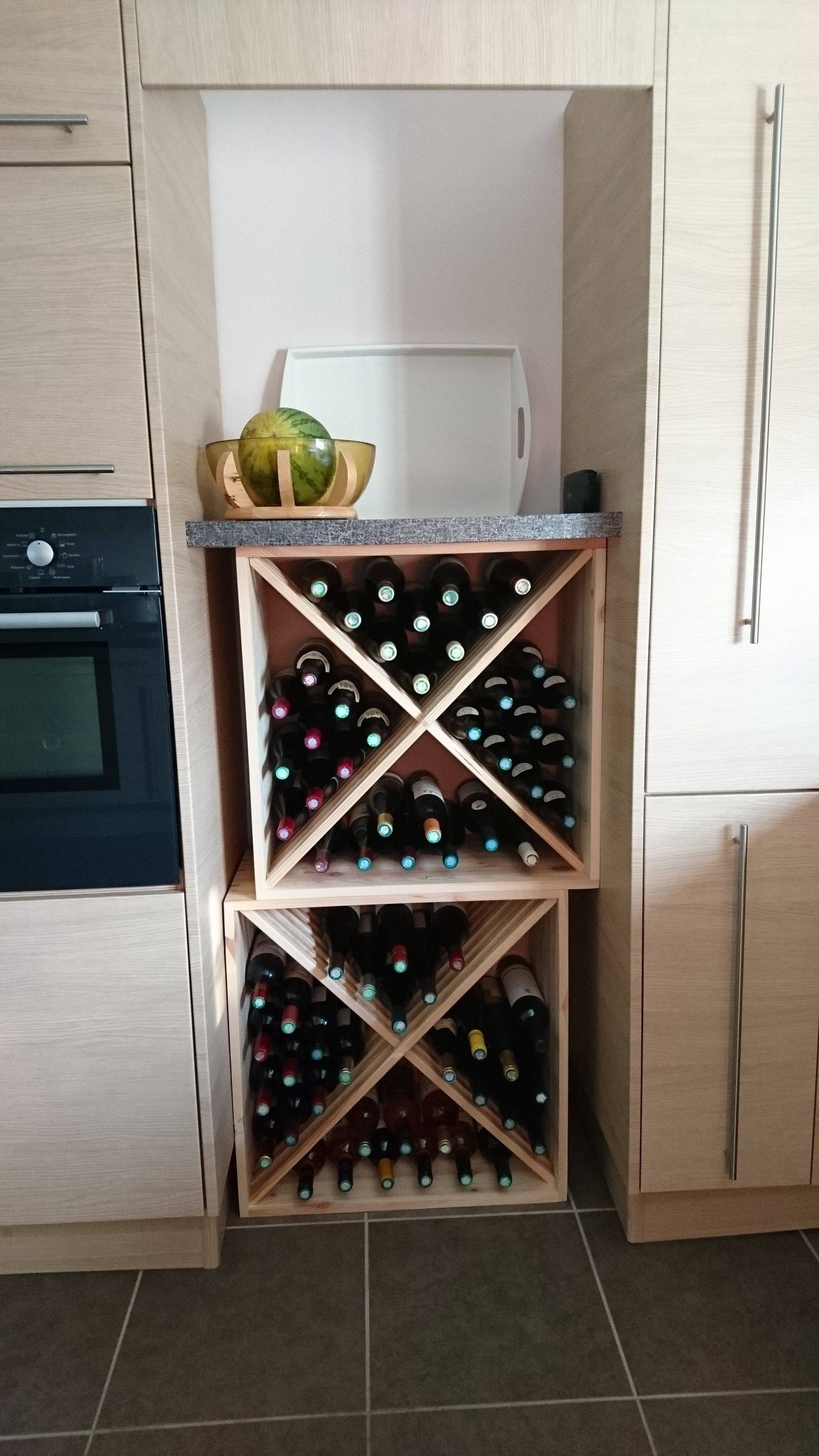 Meuble de rangement bouteille de gaz cuisine
