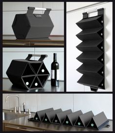 Range bouteille horizontal