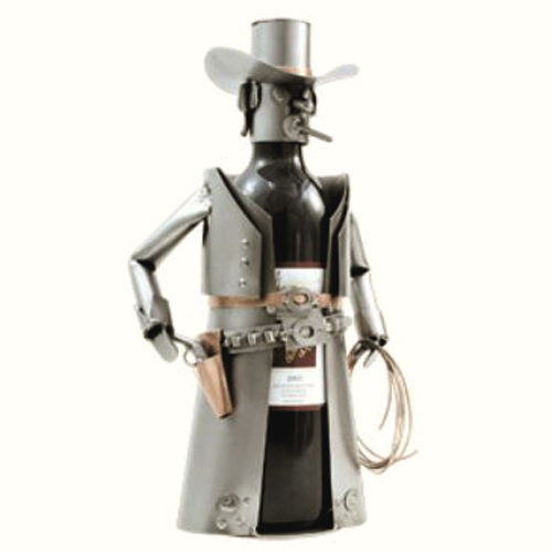 Porte bouteille metal original