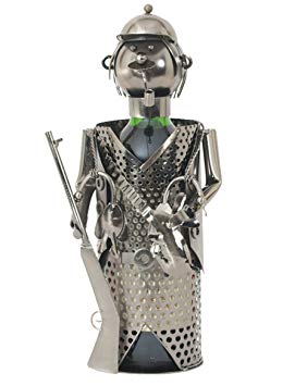 Porte bouteille metal chasseur