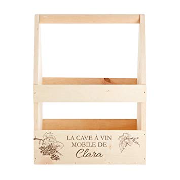 Porte bouteille bois personnalisé