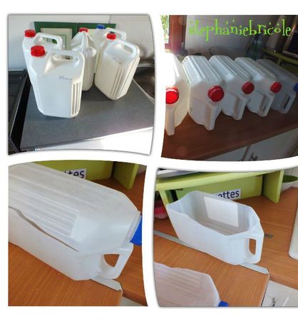 Astuce rangement bouteille eau