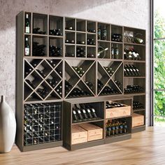 Plan etagere a vin