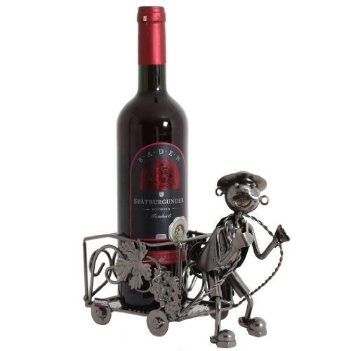 Porte bouteille metal vigneron