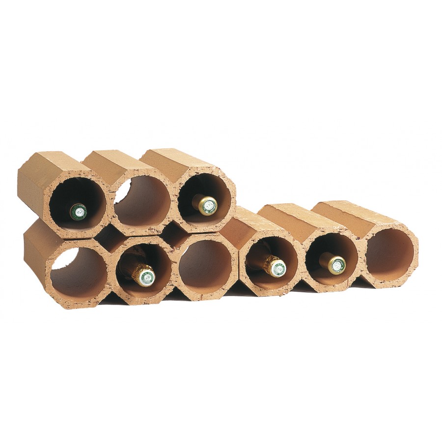Casier bouteille terre cuite ou polystyrene