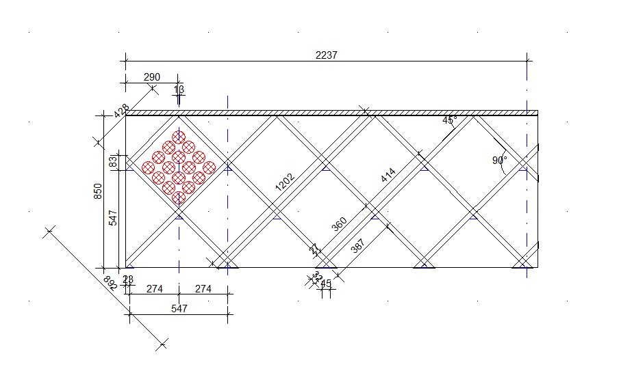 Fabriquer un range bouteille de vin