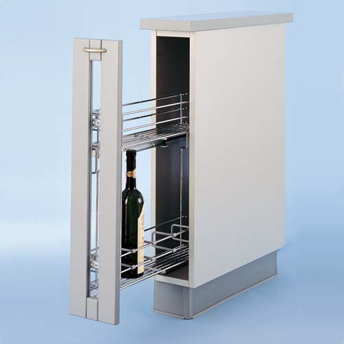 Meuble bas cuisine range bouteille