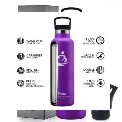 Porte-bouteille d'eau en acier inoxydable avec bec verseur