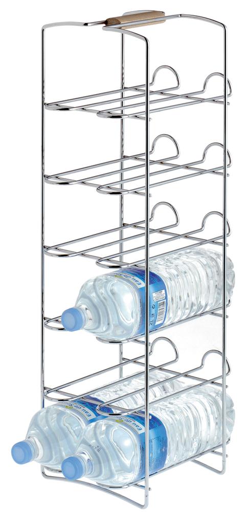 Range bouteille vertical metal