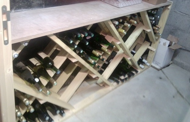 Construire une etagere a vin