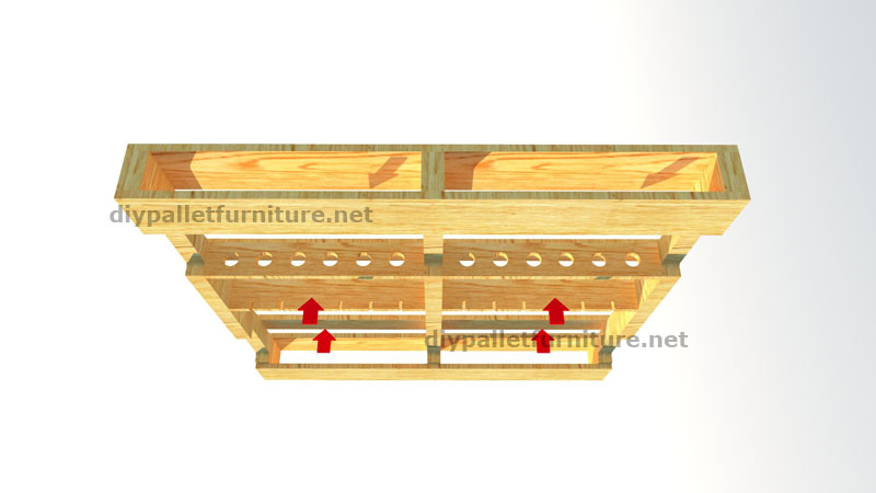 Construire un casier a bouteille
