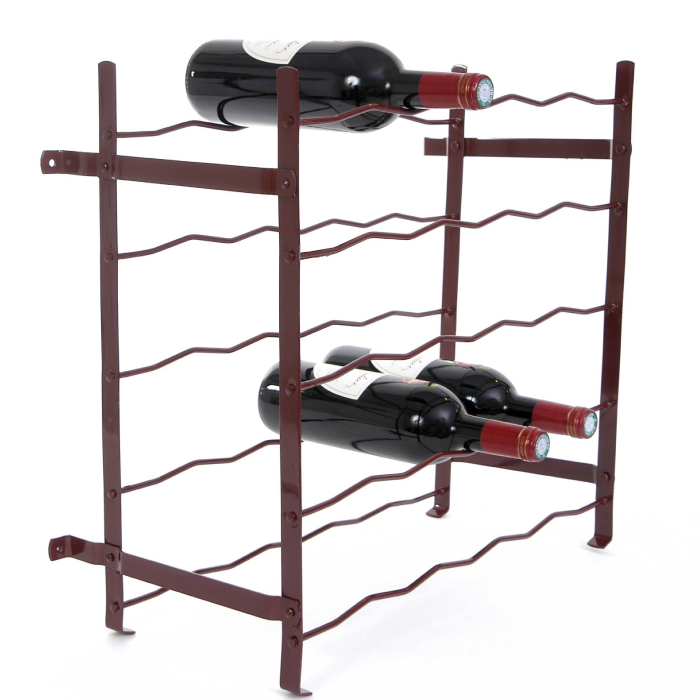 Casier à bouteilles acier