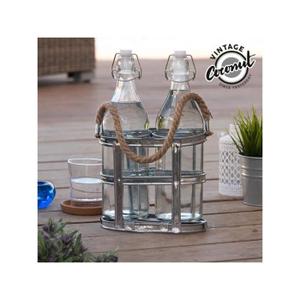 Porte bouteille vintage metal