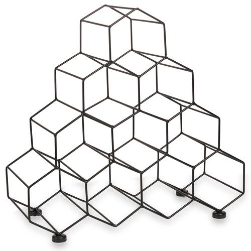 Range bouteille metal design