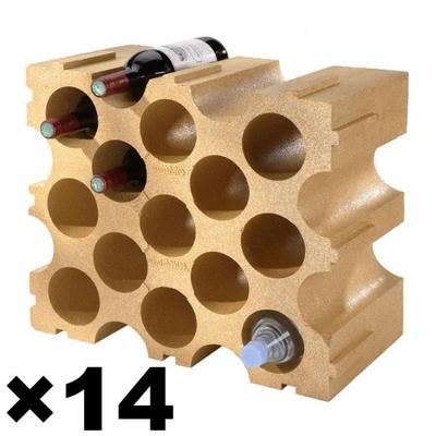 Range bouteille en polystyrene