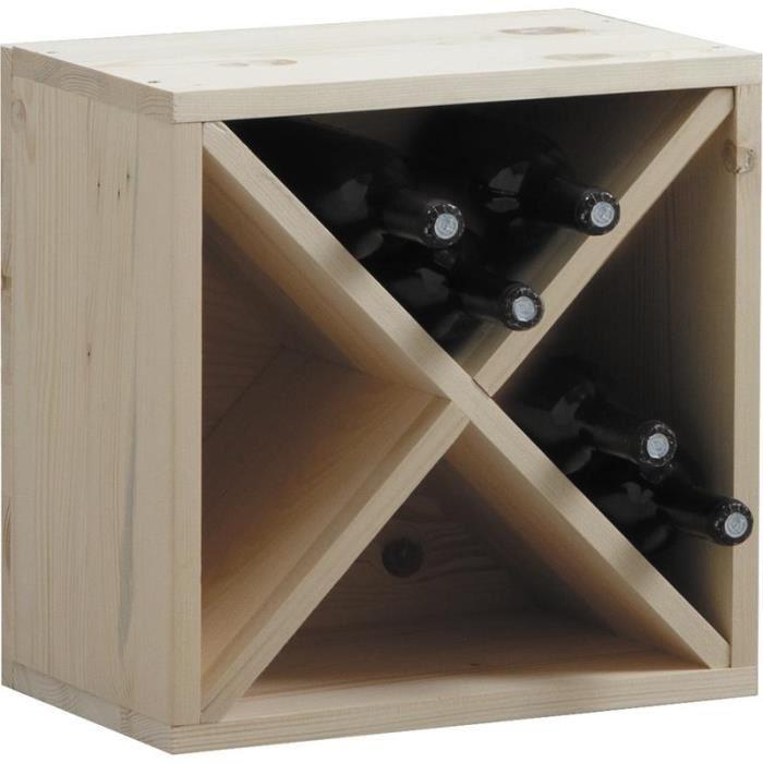 Range bouteille bois vin