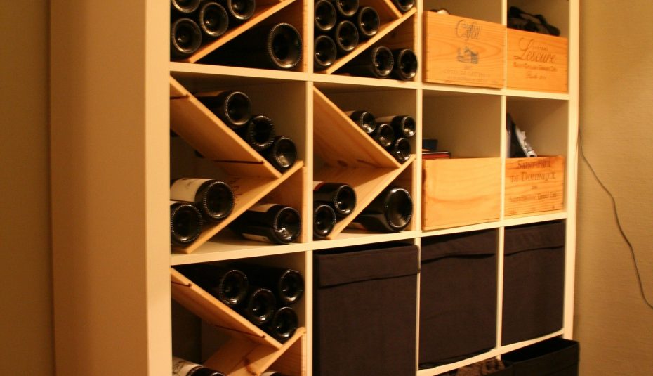 Rangement pour bouteille d'alcool