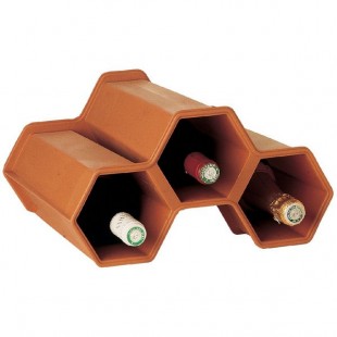 Casier bouteille plastique empilable