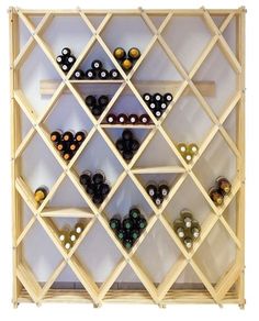 Range bouteille vertical design