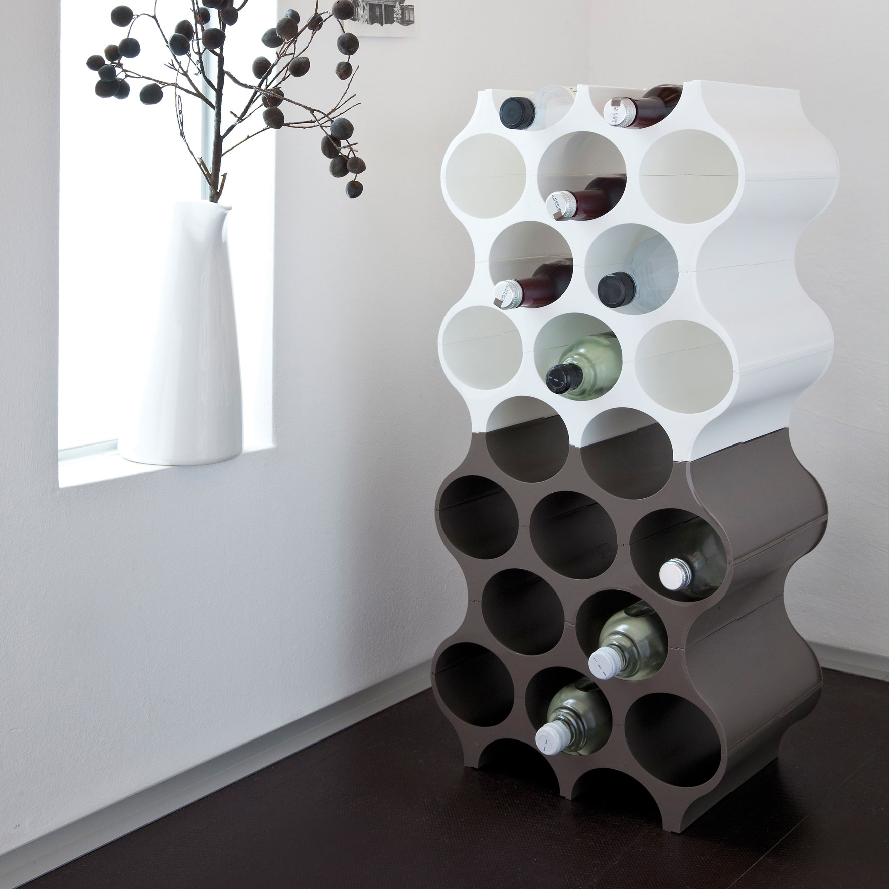 Casier à bouteilles design