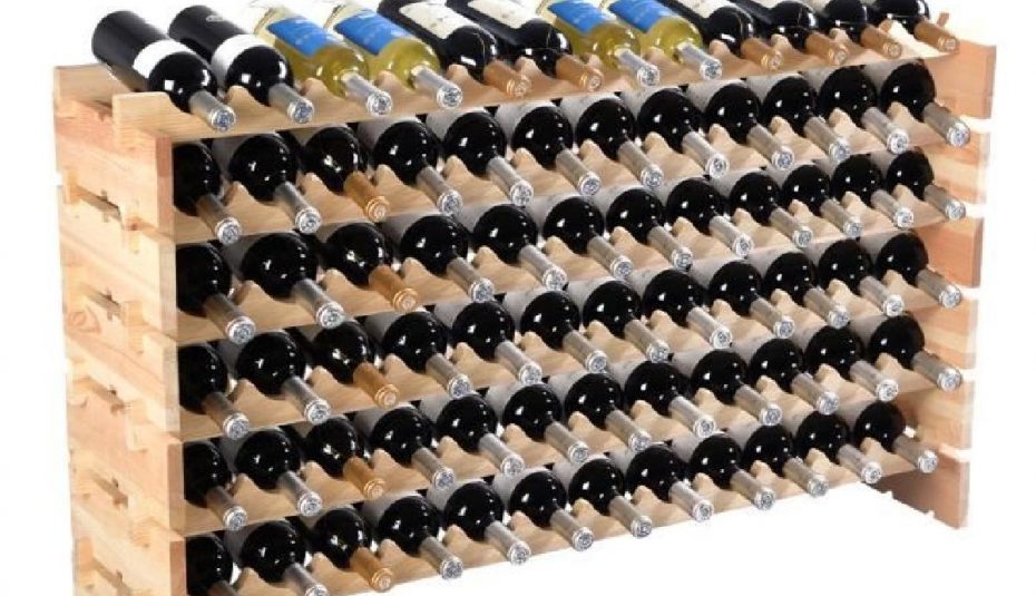 Range bouteille vin bois - Livreetvin.fr