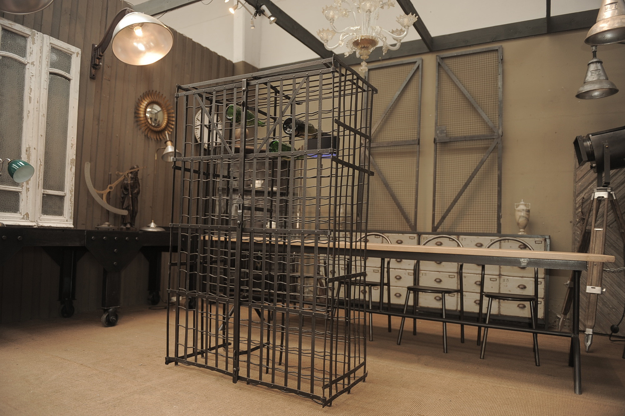 Etagere de cave a vin