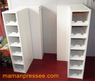 Range bouteille blanc ikea