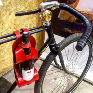 Porte bouteille de vin pour vélo