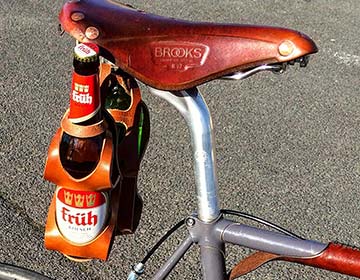 Porte bouteille de vin velo