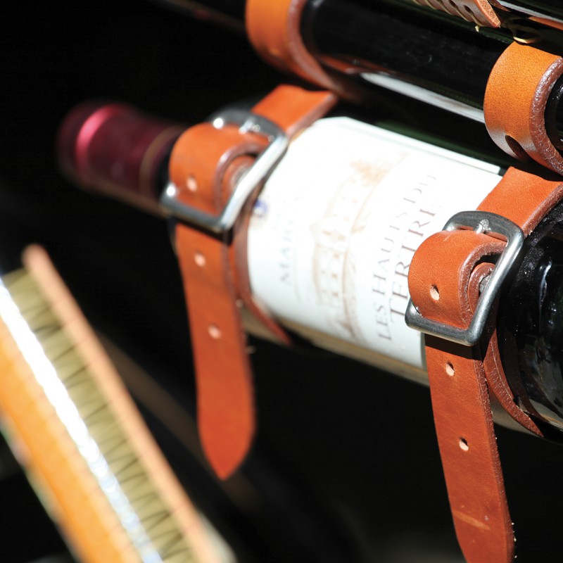 Porte bouteille vin pour vélo