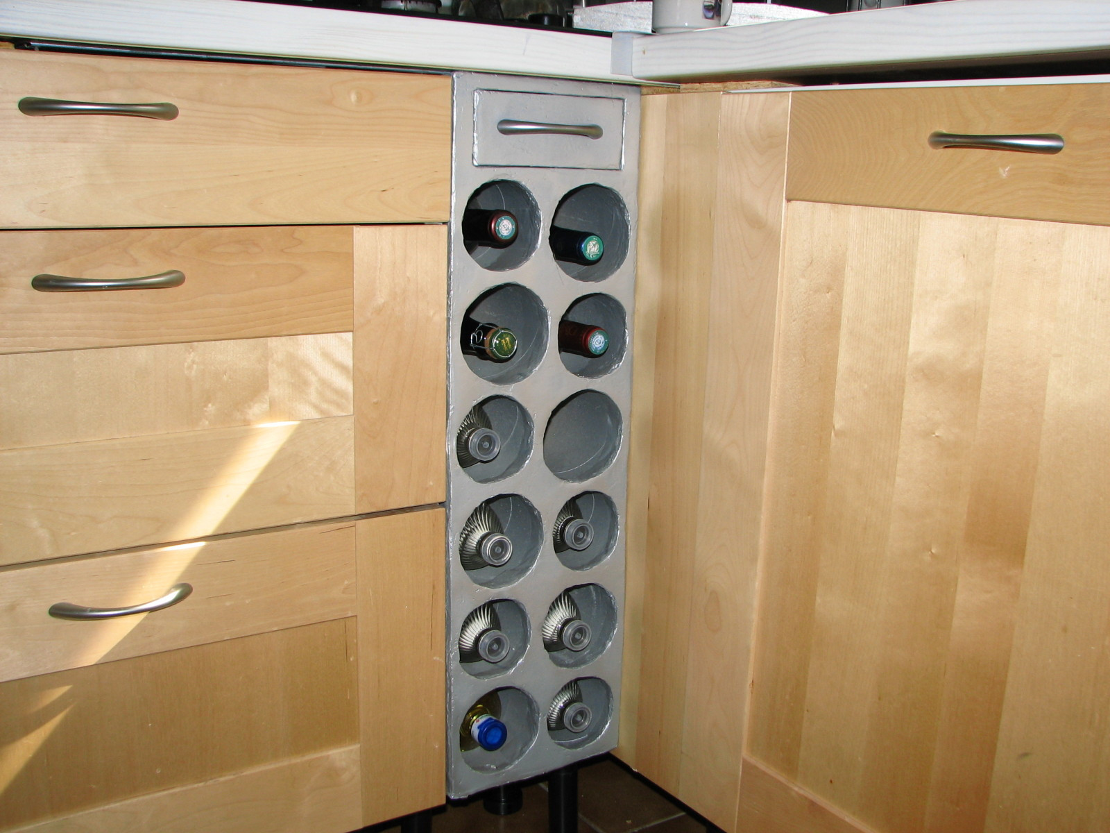 Casier pour bouteille de gaz