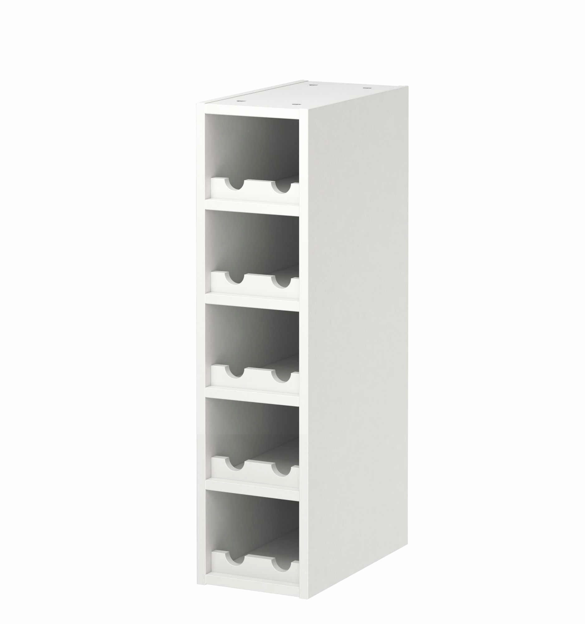 Range bouteille ikea bois