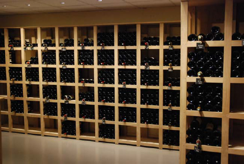 Casier à vin bois