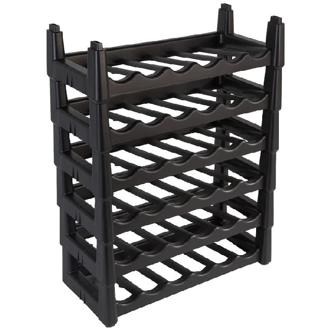 Porte bouteille empilable