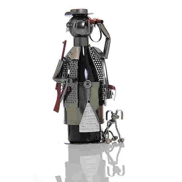 Porte bouteille metal centrakor