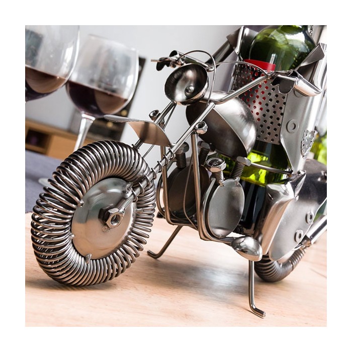 Porte bouteille metal moto cross