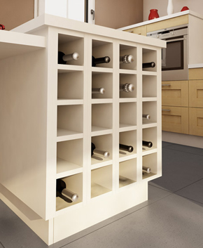Meuble range bouteille pour cuisine