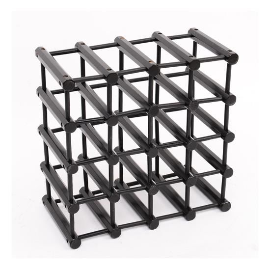 Range bouteille bois metal