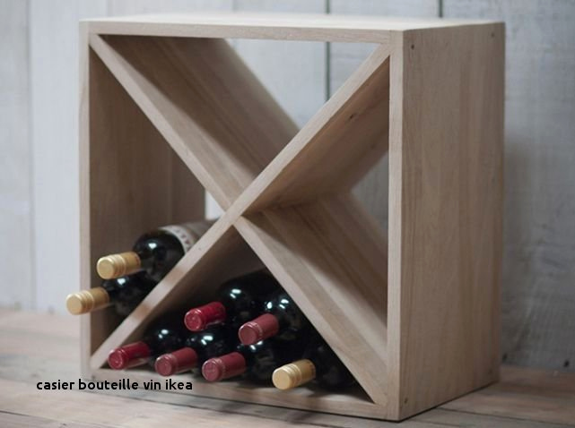 Casier range bouteille ikea