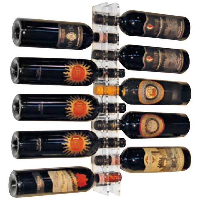 Range bouteille transparent