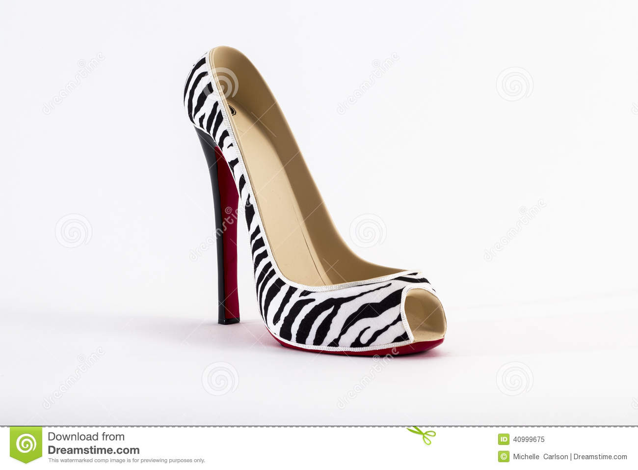 Porte bouteille chaussure rouge