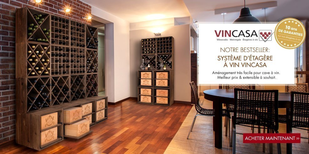 Etagere a vin plus