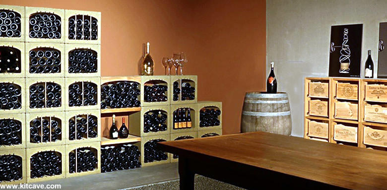 Casier bouteille pour cave à vin