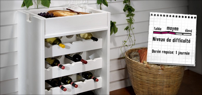 Etagere a vin hornbach